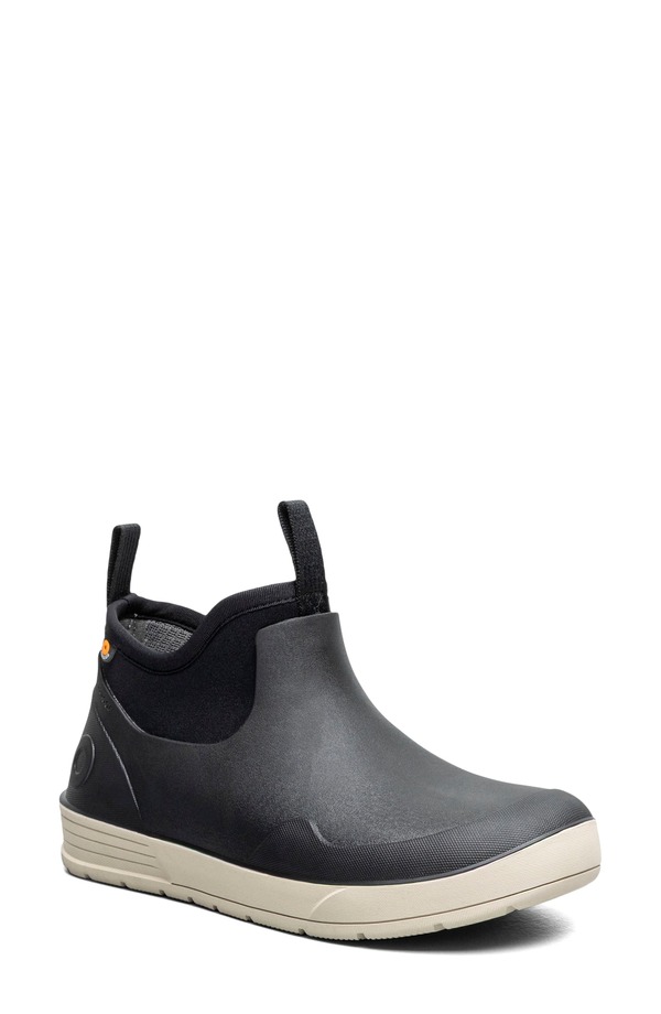 ボグス レディース シューズ ブーツ・レインブーツ チェルシー Bogs Rockaway Seamless Waterproof Chelsea Rain Boot Black 黒いこと