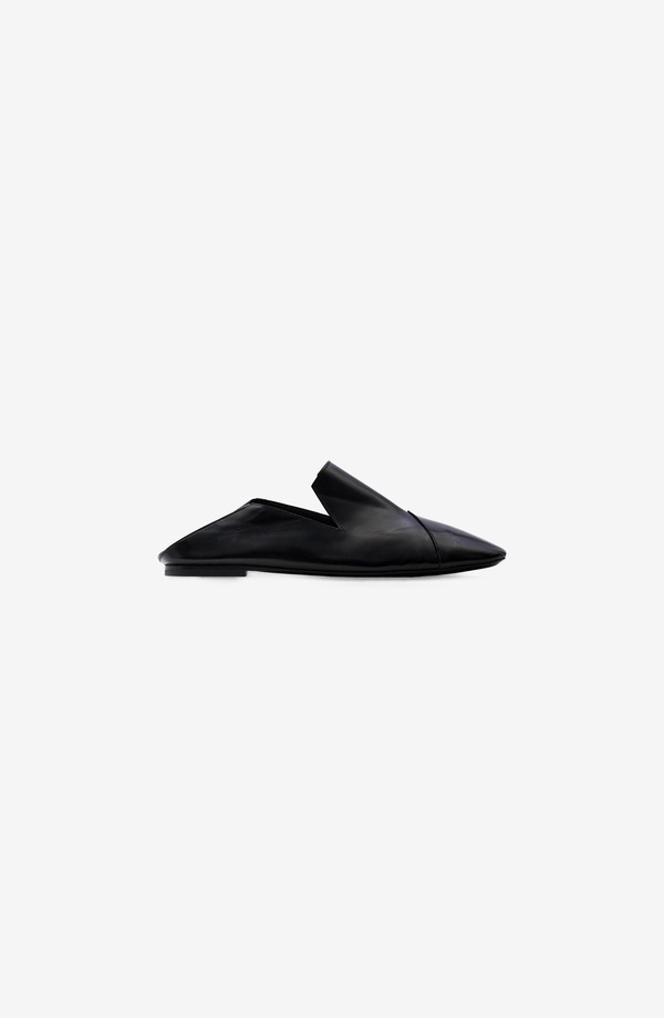 イロ レディース シューズ スリッポン・ローファー IRO Tuxedo Flat Black 黒いこと