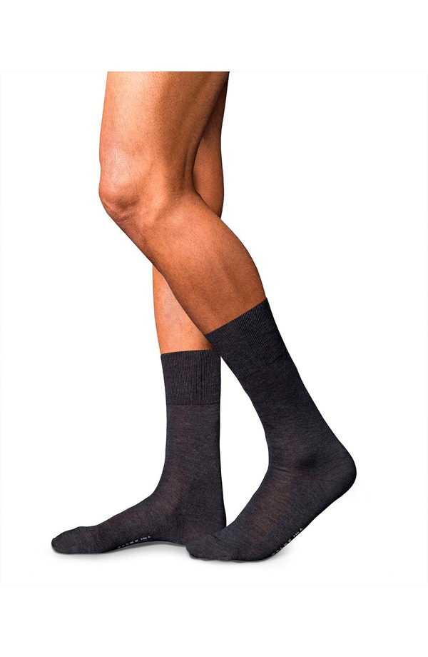 ファルケ メンズ アンダーウェア 靴下 ウール Falke No. 6 Merino Wool Blendressocks Ant Mel