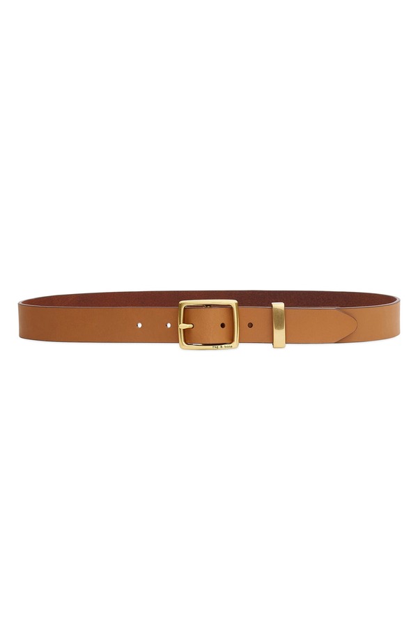 ラグアンドボーン レディース 付属物 胴締め なめし革 rag \u0026 bone X Boyfriend Leather Beltan タン ベルト・サスペンダー-バッグ・小物・ブランド雑貨-レディースベルト