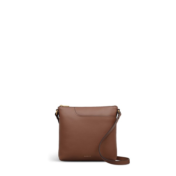 ラドリー レディース バッグ Radley Pocketsmall Ziptop Crossbody Bag Saddle