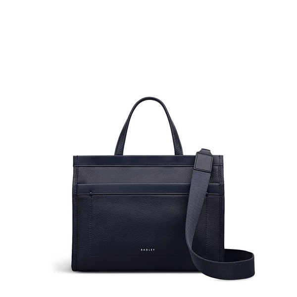 ラドリー レディース バッグ レース Radley Alba Place Small Ziptop Satchel Bag Ink