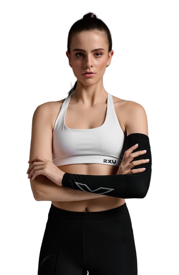 2XU レディース トップス プルオーバー 2XU Comp Flex Arm Sleeve Black/Grey 黒いこと