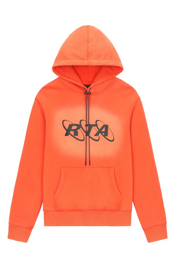 アールティーエー メンズ アウター パーカー・スウェット グラフィック RtA Dion Planetary Graphic Hoodie Orange Planetary オレンジ