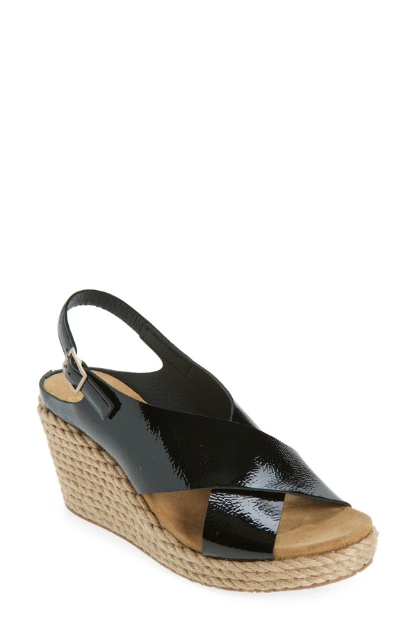 ペドロガルシア レディース シューズ 踵 プラットホーム サンダル Pedro Garciavis Platform Wedge Sandal Black Castoro Naplack 黒いこと