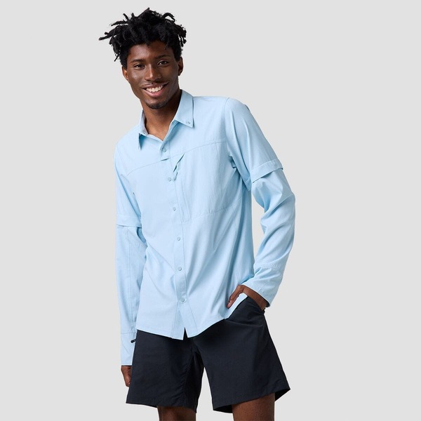 バックカントリー メンズ トップス シャツ Backcountry Tahoe Woven Convertible Snap-Up Shirt - Men'skyride