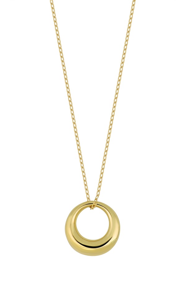ボニー レヴィ レディース アクセサリー ネックレス・チョーカー レース Bony Levy 14K Gold Graduated Circle Pendant Necklace 14Ky ゴールド
