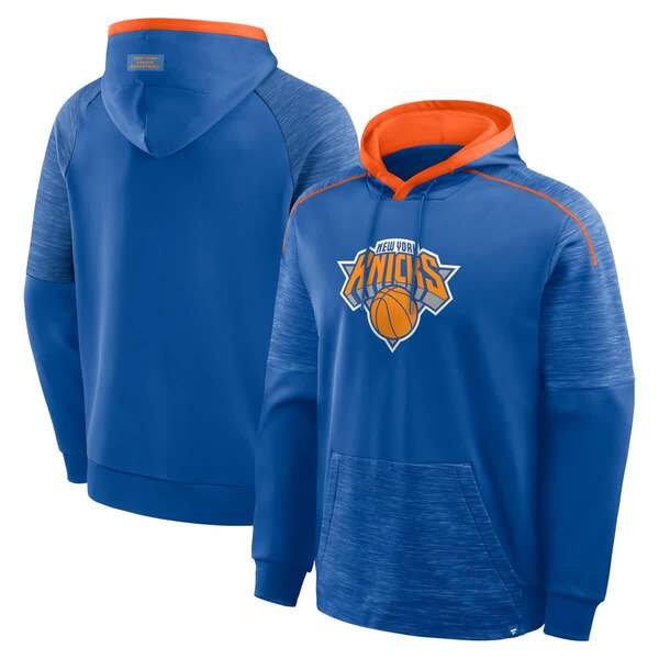 ファナティクス メンズ アウター パーカー・スウェット Men\u0027s Fanatics Blue New Yorknicks Pick \u0026 Roll Defender Pullover Hoodie Blue 青色