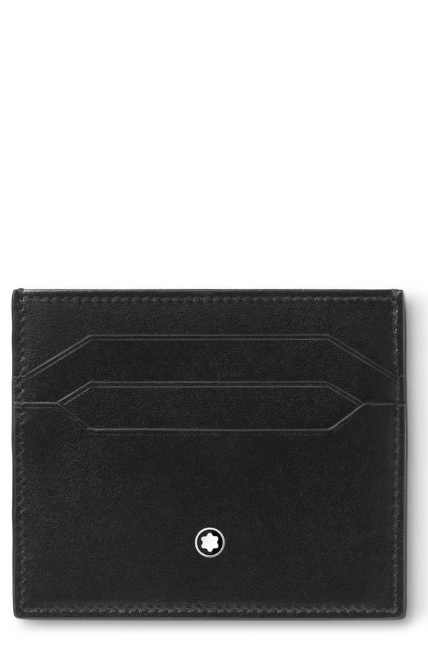 モンブラン レディース バッグ レザー Montblanc Meisterstck Leather Card Case Black ブラック｜ReVida 店