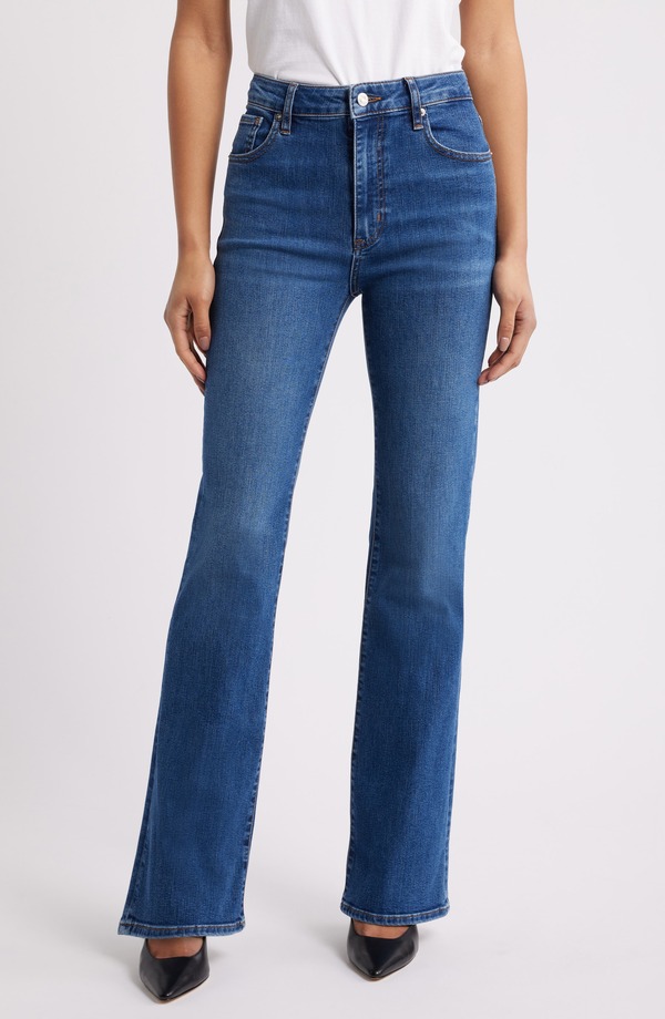 フレーム レディース シューズ ブーツ・レインブーツカット ハイウエスト ジーンズ FRAME The Reboot High Waist Bootcut Jeans Foxley