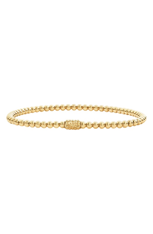 ラゴス レディース アクセサリー ブレスレット・バングル・アンクレット LAGOSignature Caviar Beaded Stretch Bracelet Gold ゴールド