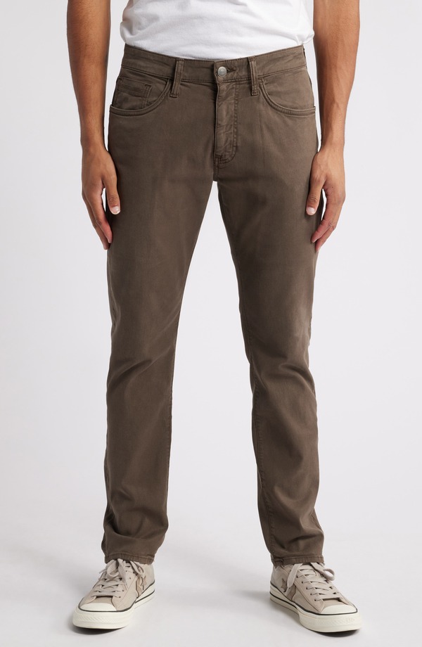 マーヴィ デニム メンズ ボトムス 心地好いズボン下 引っ切り無い Mavi Jeans Marcuslim Straight Leg Five-Pocket Pants Oak Luxe Twill