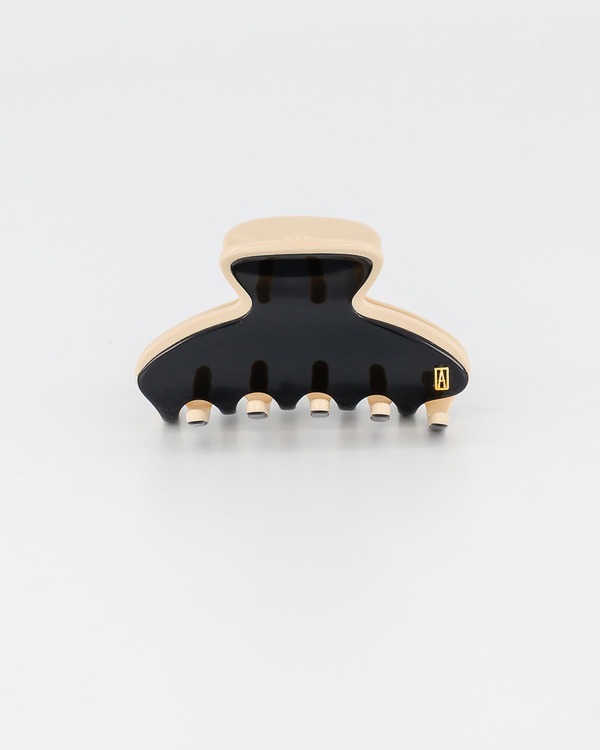 アレクサンドルドゥパリ レディース アクセサリー Alexandre de Paris Tenderly acetate hair clip Black ブラック|ReVida 店