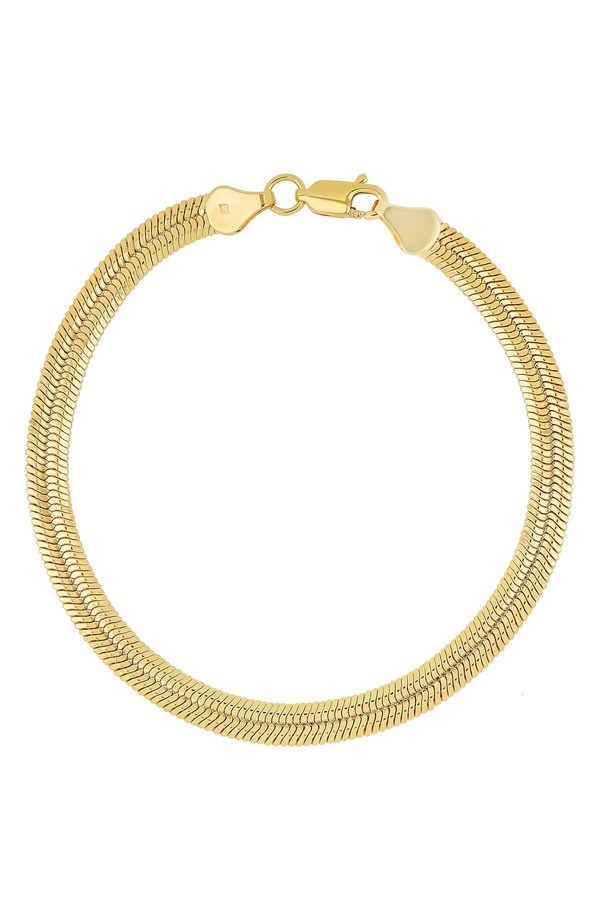 ボニー レヴィ レディース アクセサリー ブレスレット・バングル・アンクレット Bony Levy 14K Gold Flat Chain Bracelet 14K Yellow Gold イエロー 152,400円