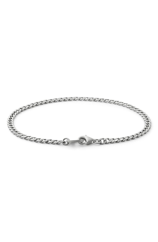 ミアンサイ レディース アクセサリー ブレスレット・バングル・アンクレット Miansai Men's Annex Cuban Chain Bracelet Sterling Silver/ Matte シルバー