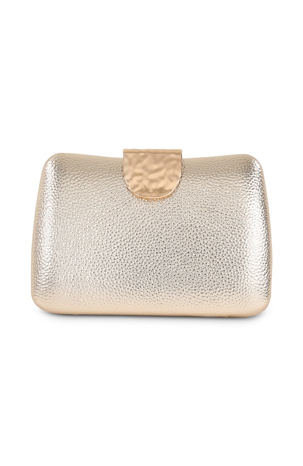 ジュウェルダグレイミシュカ レディース バッグ レザー フェイクレザー Jewel Badgley Mischka Tatum Faux Leather Clutch Gold ゴールド