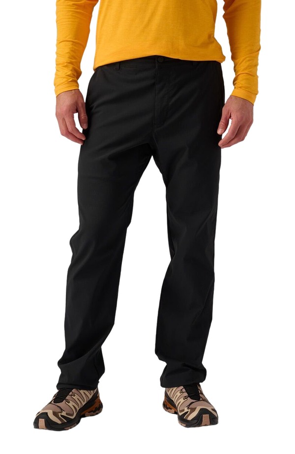 うしろ側カントリー メンズ ボトムス 心地好いズボン下 Backcountry Wasatch Ripstop Everyday Pant - Men\u0027s Black 黒いこと