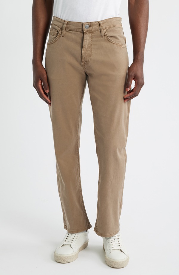 マーヴィ デニム メンズ ボトムス 心地好いズボン下 引っ切り無い Mavi Jeans Zach Straight Leg Stretch 5-Pocket Pantshitake Luxe Twill