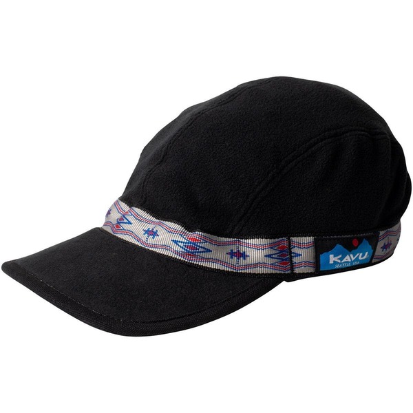 カブー レディース アクセサリー 帽子 キャップ フリース KAVU Fleece Strapcap Black Bean ブラック｜ReVida 店 9,086円