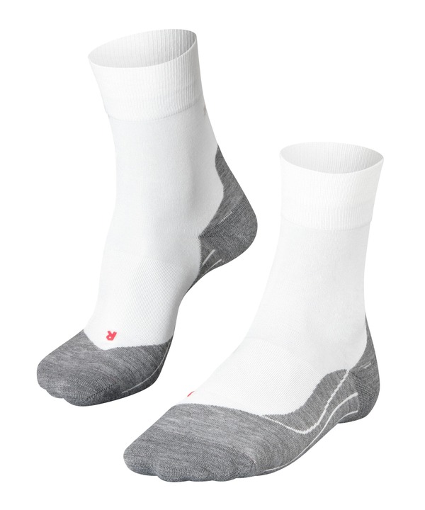 ファルケ メンズ アンダーウェア 靴下 Falke RU4 Endurance Running Socks White-Mix ホワイト
