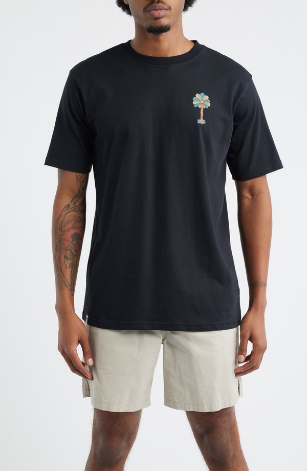 ボーディーズ メンズ トップス Tシャツ グラフィック Boardies Mesopotamia Graphic T-Shirt Black ブラック