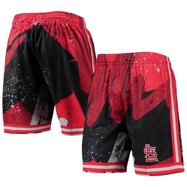 ミッチェル&ネス メンズ ボトムス ハーフパンツ・ショーツ ショートパンツ Men's Mitchell & Ness Red St. Louis Cardinals Hyper Hoopshorts Red レッド｜ReVida 店