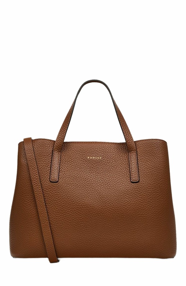 ラドリー レディース バッグ レース Radley Dukes Place Medium Ziptop Satchel Bag Saddle