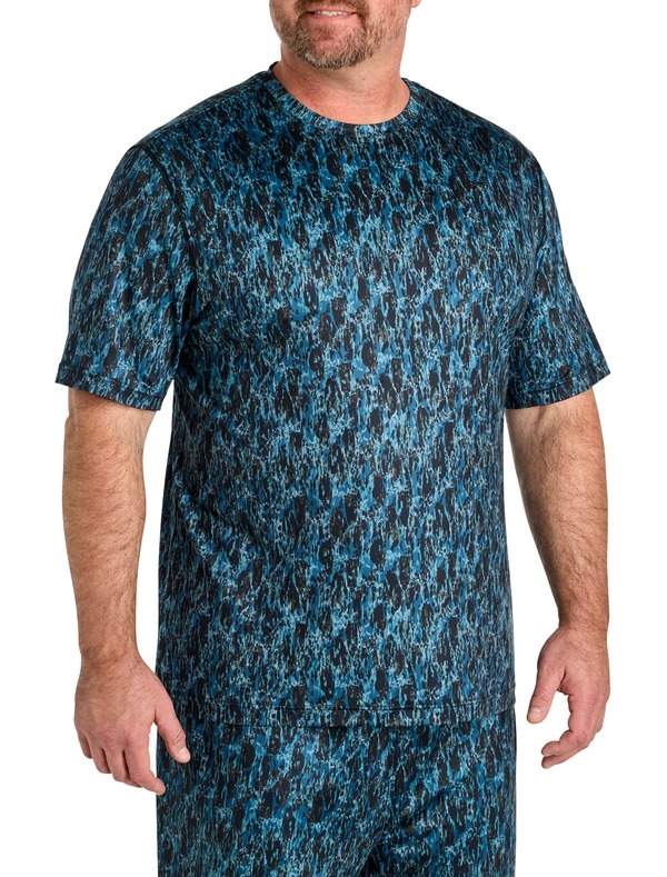 リーボック メンズ トップス プルオーバー プッディングトール Reebok Big \u0026 Tall 365 Performance Printed T-Shirt Camo Print