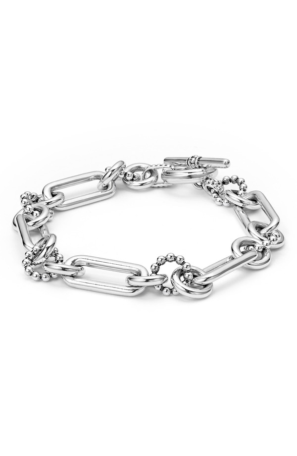 ラゴス レディース アクセサリー ブレスレット・バングル・アンクレット LAGOSignature Caviar Link Bracelet Silver シルバー