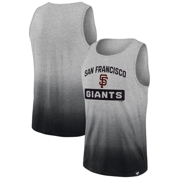 ファナティクス メンズ トップス プルオーバー Men\u0027s Fanatics Branded Gray/Black San Francisco Giants Our Year Tank Top Heather Gray 薄墨色