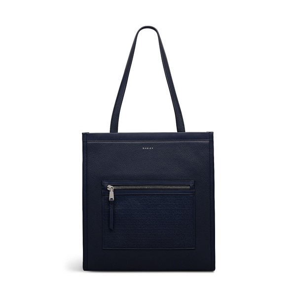 ラドリー レディース バッグ レース ロゴ Radley Alba Place - Logo Medium Ziptop Tote Bag Ink