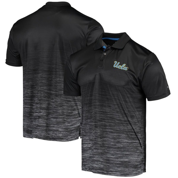 コロシアム メンズ トップス ポロシャツ Men's Colosseum Black UCLA Bruins Marshall Polo Black ブラック