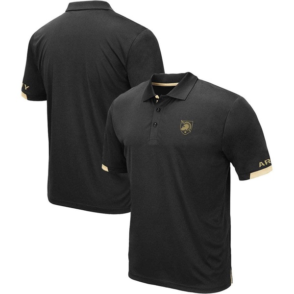コロシアム メンズ トップス ポロシャツ トール Men's Colosseum Black Army Blacknights Big & Tall Santry Polo Black ブラック|ReVida 店