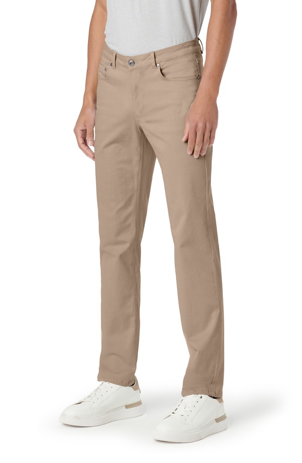 ブガッチ メンズ ボトムス カジュアルパンツ ストレート Bugatchi Preston Straight Leg Five Pocket Pants Beige ベージュ