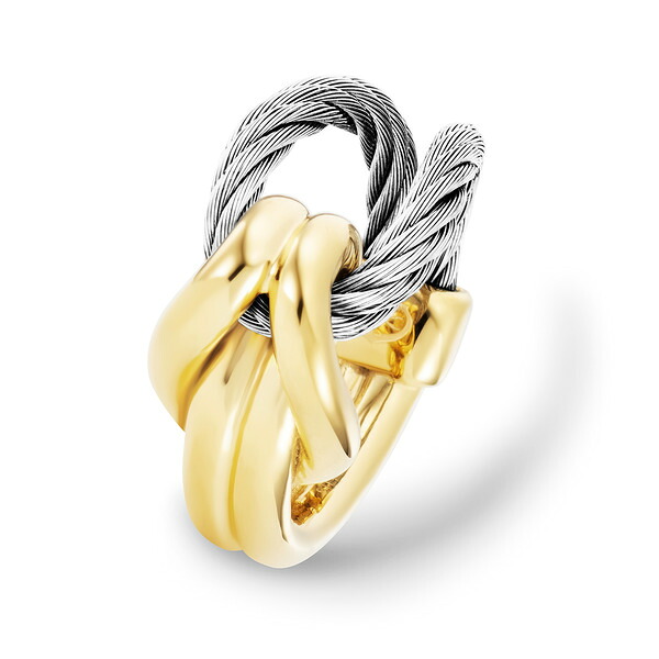 シャリオール レディース アクセサリー 指輪 CHARRIOL Celtic Knot Ring Yellow Gold Pvd イエロー|ReVida 店