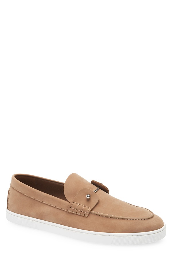 クリスチャン・ルブタン メンズ シューズ スリッポン・ローファー Christian Louboutin Chambeliboat Loafer Lionne/ Lin Lionne|ReVida 店