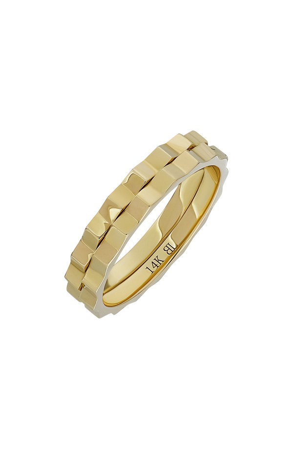 ボニー レヴィ レディース アクセサリー 指輪 Bony Levy 14K Gold Stack Ring 14K Yellow Gold イエロー