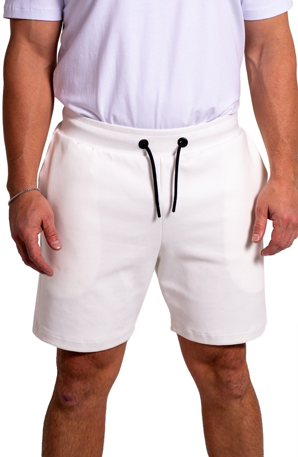 マセオ メンズ ボトムス 二分の一ズボン下・さる股引き 遊撃手ズボン下 Maceoo Solidpocket 76 Drawstring Shorts White 白いこと