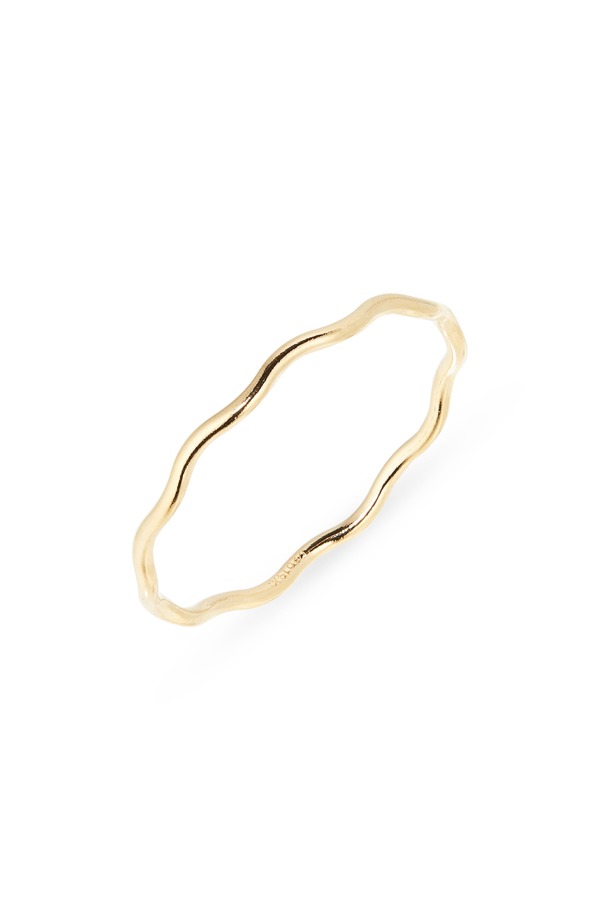ナシェル レディース アクセサリー 指輪 Nashelle Ocean Tidestacking Ringold Fill ゴールド