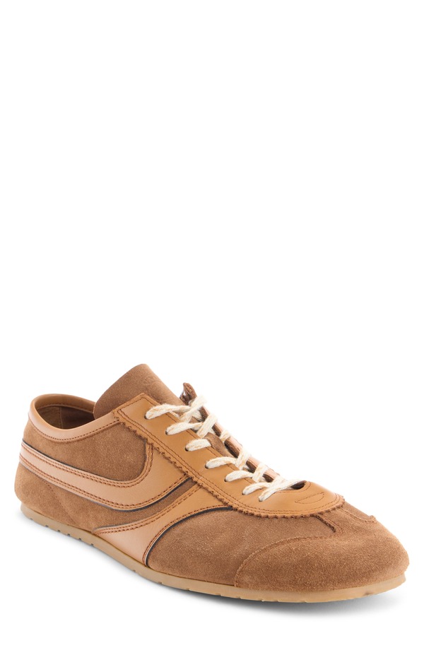 ドリス・ヴァン・ノッテン メンズ シューズ スニーカー スエード Dries Vanoten Suede Low Top Sneaker Tan 712 タン