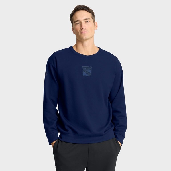 ファナティクス メンズ アウター パーカー・スウェット プルオーバー Men\u0027s Fanatics Navy New York Rangers Authentic Proad Tri-Blend Sweatshirt Navy 米国海軍