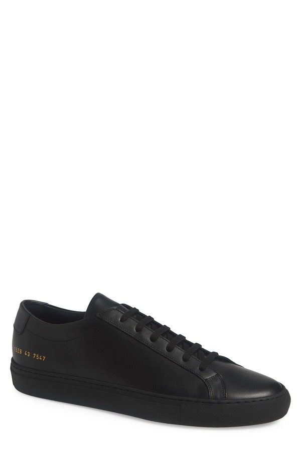 コモン・プロジェクツ メンズ シューズ スニーカー Common Projects Original Achillesneaker Black/ Black ブラック
