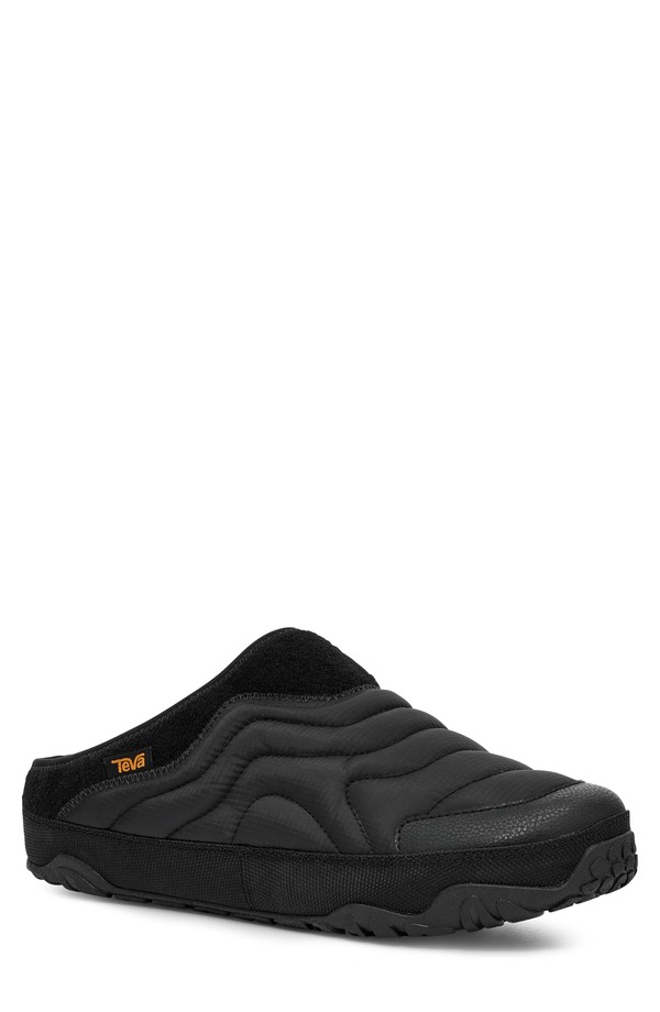 テバ メンズ シューズ サンダル キルティング Teva ReEmber Terrain Quilted Mule Black ブラック