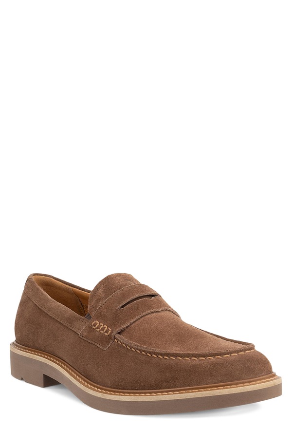 エコー メンズ シューズ ローファー ECCO Metropole London Penny Loafer Cocoa Brown ブラウン