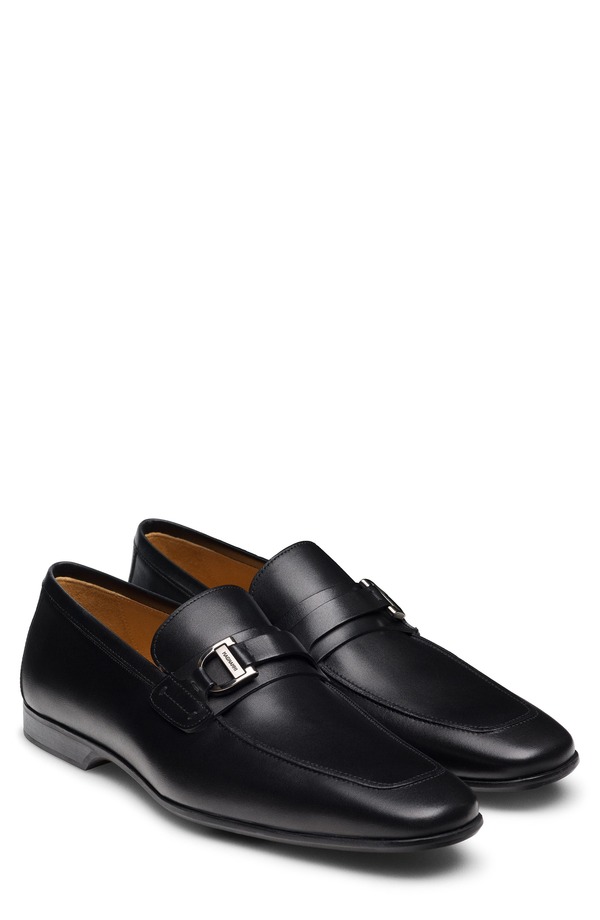 マグナーニ メンズ シューズ 置き目毛革 Magnanni Raso II Loafer Black 黒いこと