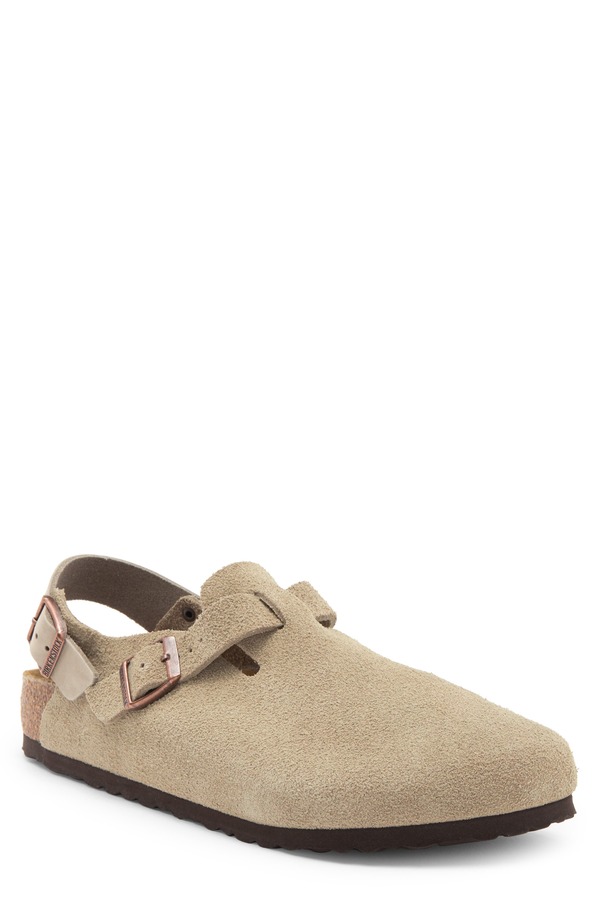 ビルケンシュトック メンズ シューズ スリッポン・ローファー Birkenstock Tokio Clog Beige ベージュ