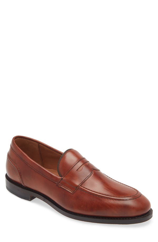 ウディアレン エドモンズ メンズ シューズ 置き目毛革 Allen Edmonds Randolph 2.0 Loafer Chili