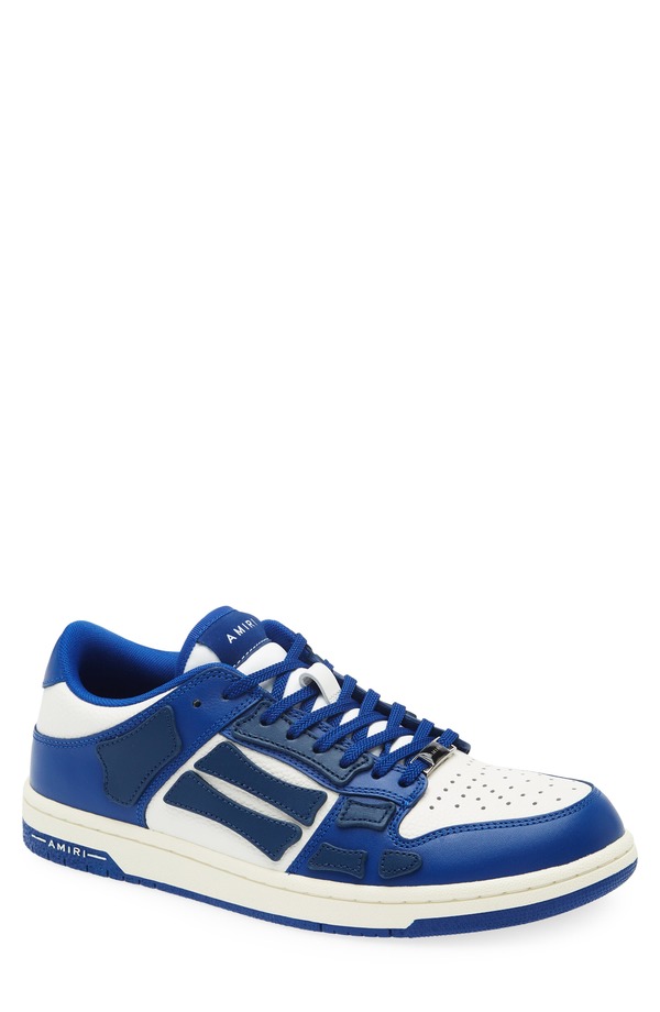 アミリ メンズ シューズ スニーカー AMIRI Skelow Top Sneaker Blue White 白いこと