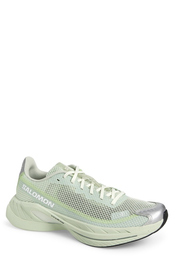 マルタンマルジェラ メンズ シューズ スニーカー MM6 Maison Margiela x Salomon Spectur 2 Sneaker Sea Foam/ Canary Green/ Patina グリーン