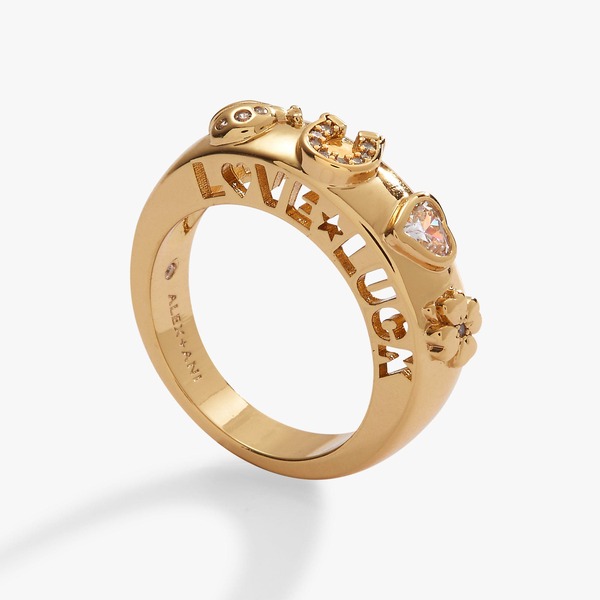 アレックスアンドアニ レディース アクセサリー 指輪 Alex and Ani Love Luck Ringold ゴールド 8,345円